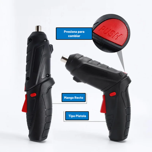 Destornillador electrico recargable