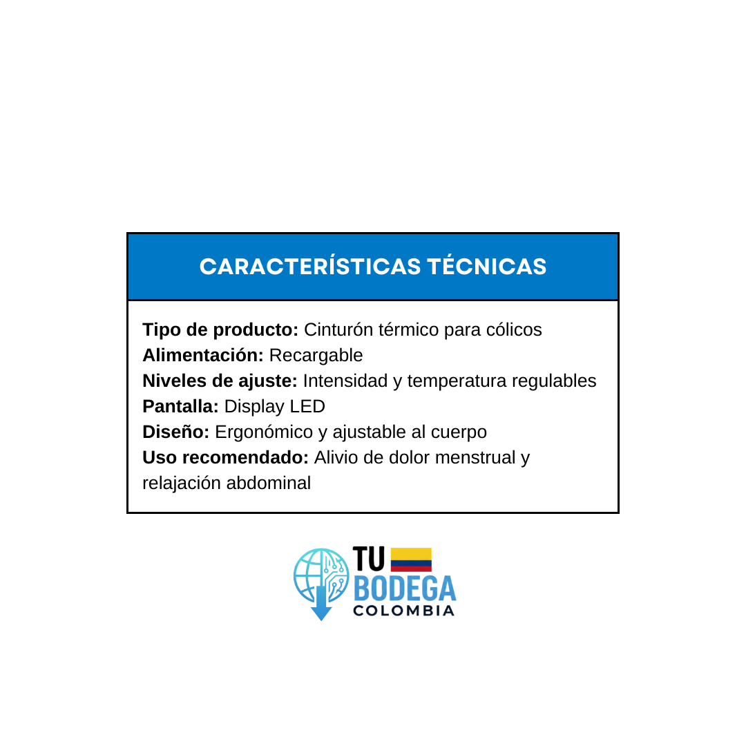 Cinturon para colicos