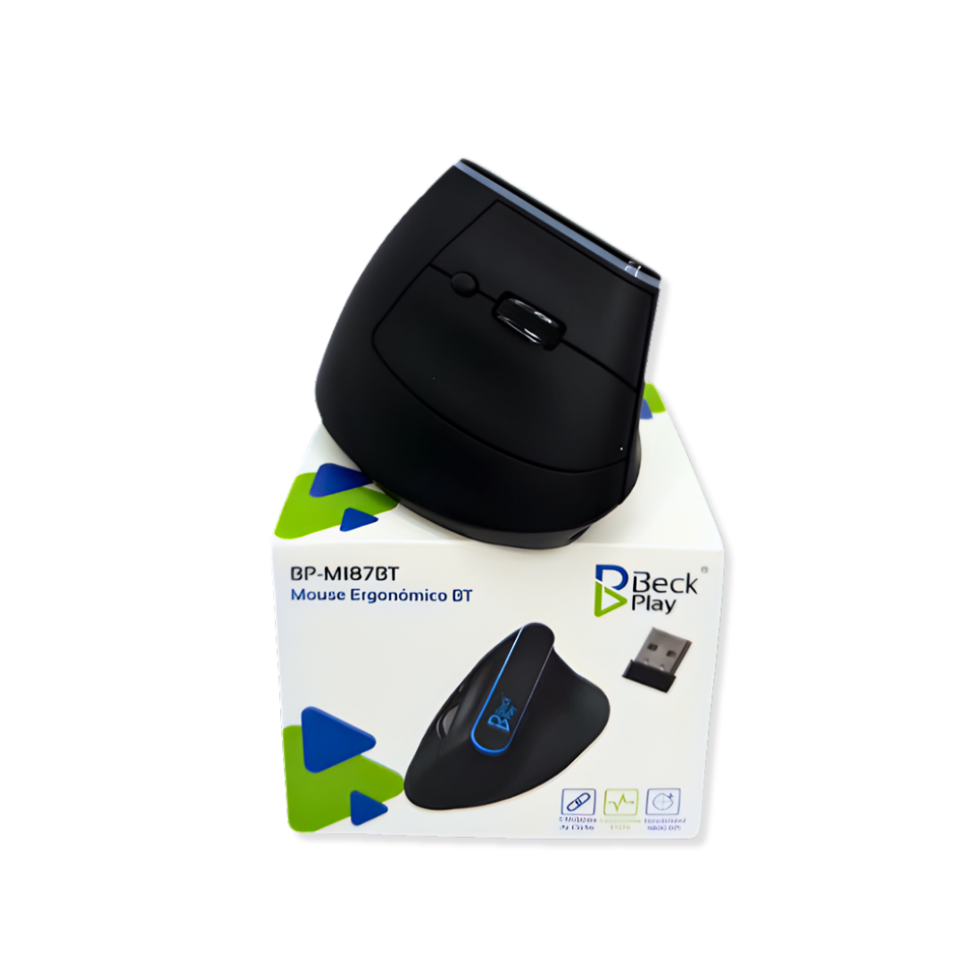 Mouse ergonomico inalambrico Beck Play