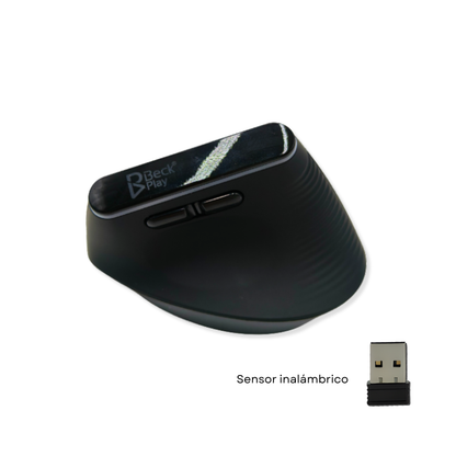 Mouse ergonomico inalambrico Beck Play