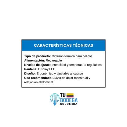 Cinturon para colicos