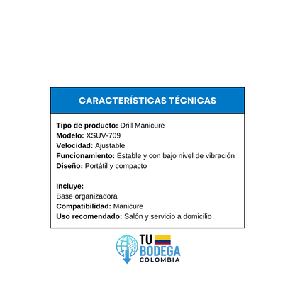 Pulidor-Drill de uñas