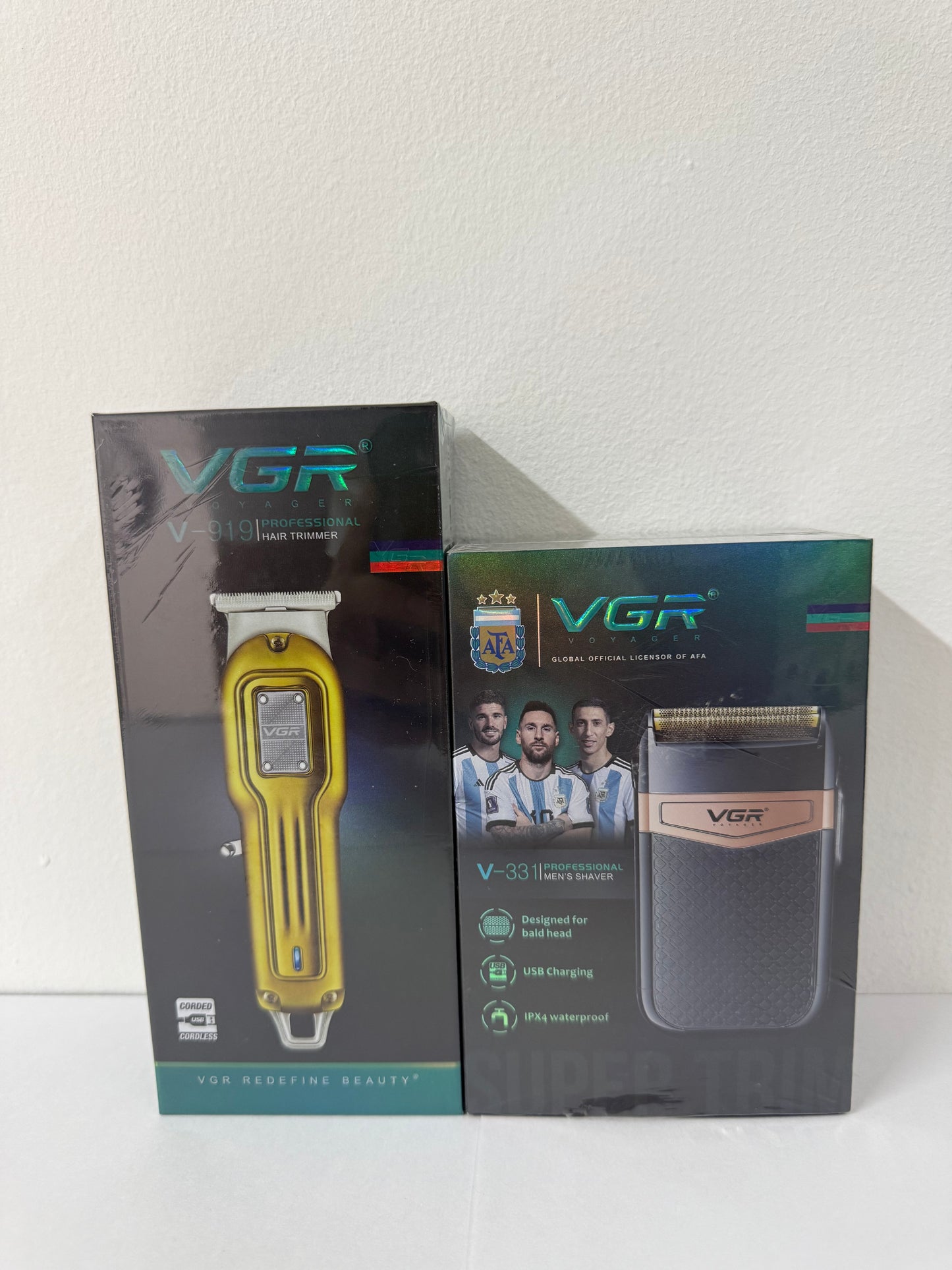 Combo maquina VGR V-919 y shaver VGR V-331