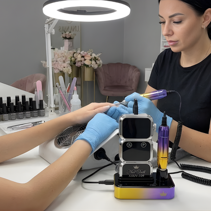 Combo Pulidor-Drill de unas y Lampara ultravioleta SUN BT-16