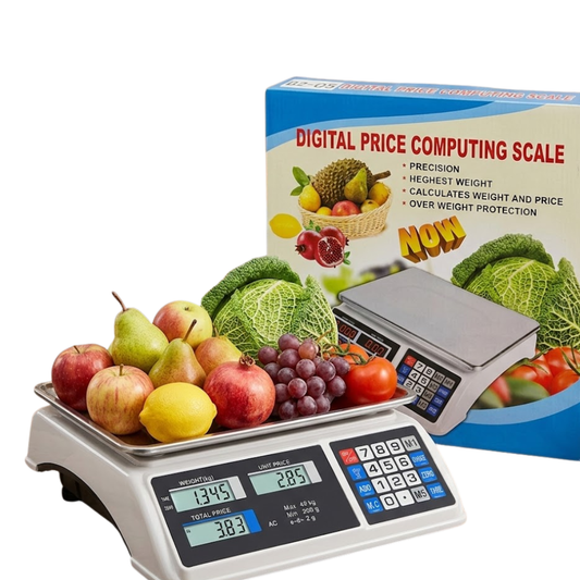 bascula para tienda digital con calculador de precios